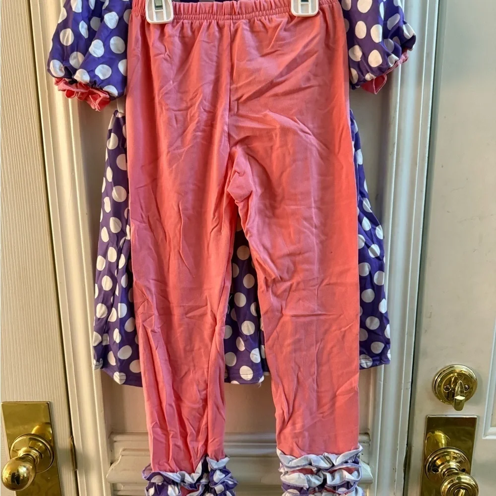 New Boutique Magical Friends Embroidered Outfit